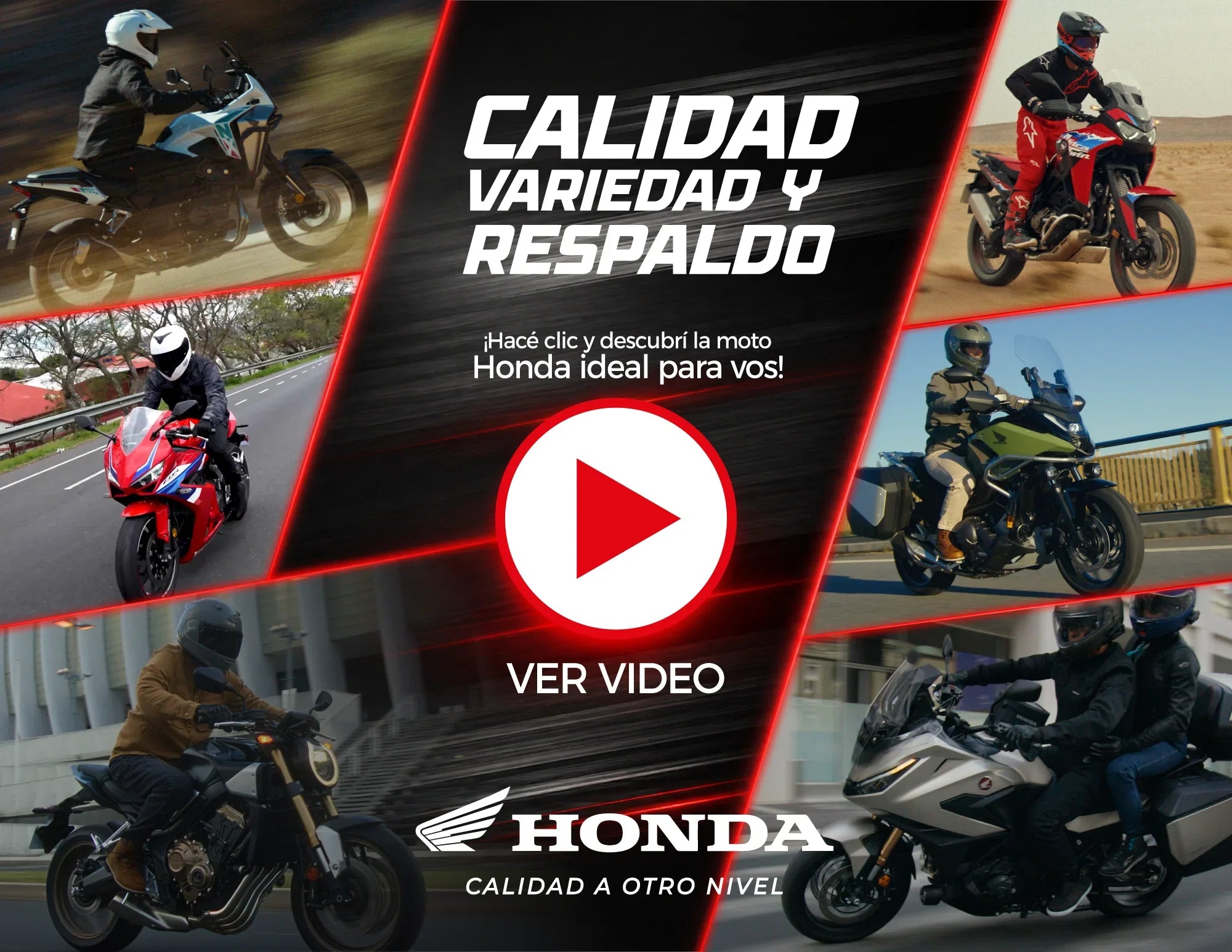 HONDA CALIDAD VARIEDAD Y RESPALDO