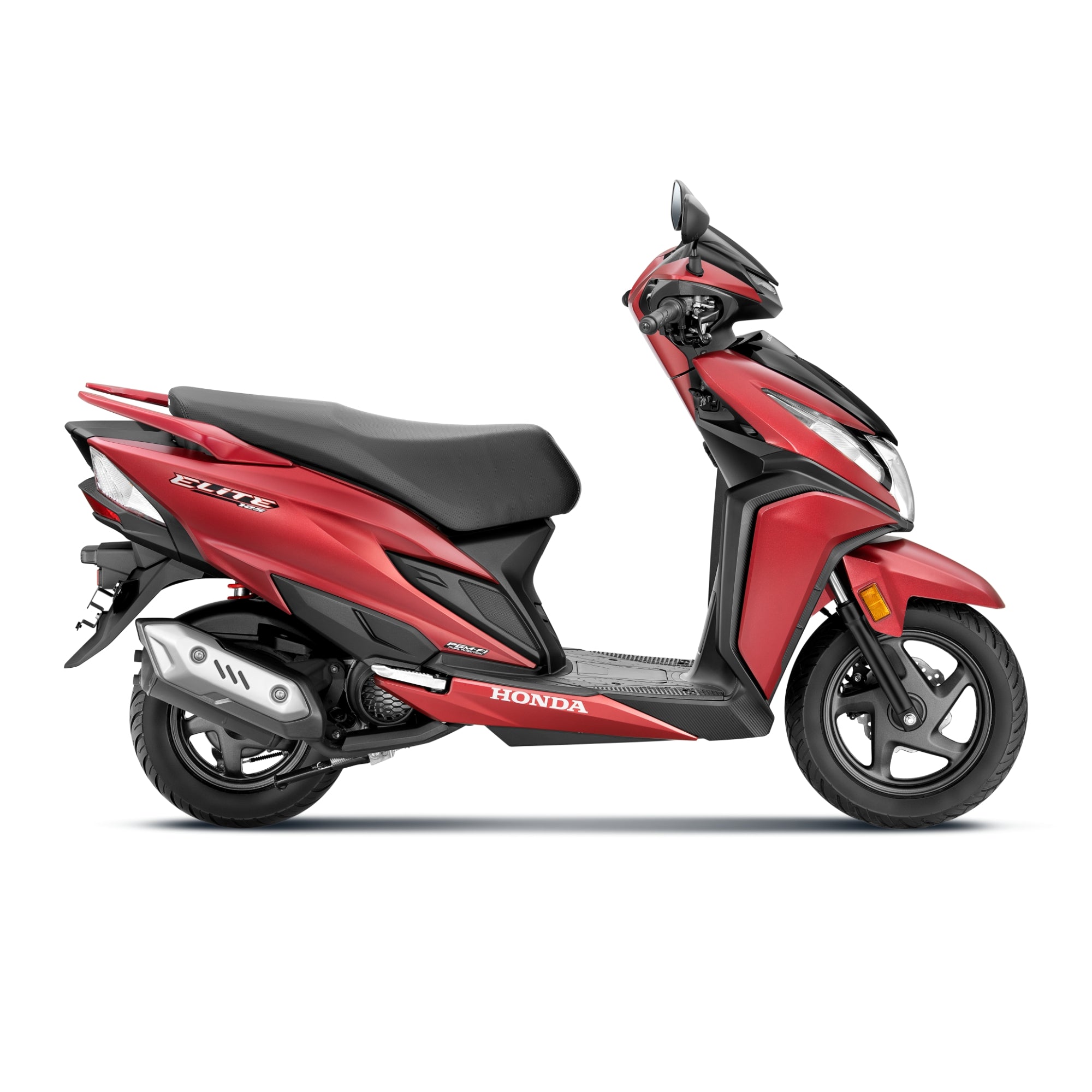 honda-elite-scooter-lateral-roja